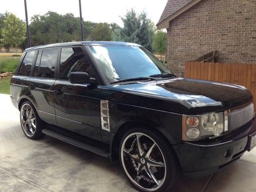 :2004 land rover range rover hse