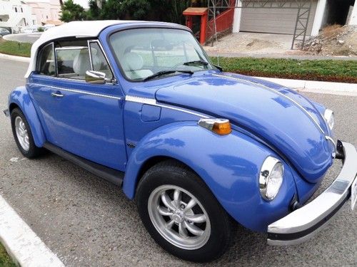 1978 volkswagen super beetle convertible 2-door, dual port, super beetle 1.6l