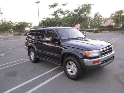 1997 toyota 4 runner limited - 2wd v6 - automatic - black on tan - belt done