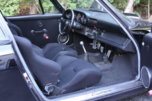 1984 PORSCHE 911 CARRERA COUPE BLACK MODIFIED RUNS GREAT, image 7