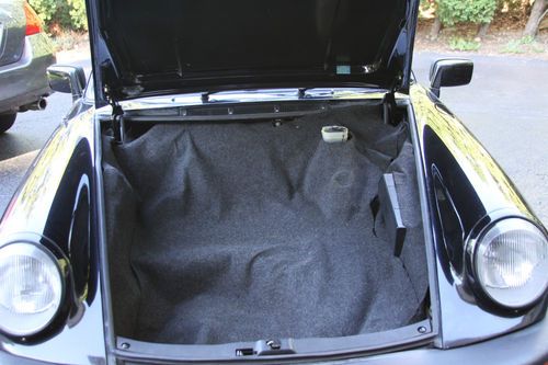 1984 PORSCHE 911 CARRERA COUPE BLACK MODIFIED RUNS GREAT, image 10