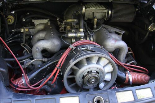 1984 PORSCHE 911 CARRERA COUPE BLACK MODIFIED RUNS GREAT, image 12