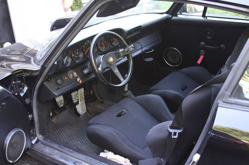1984 PORSCHE 911 CARRERA COUPE BLACK MODIFIED RUNS GREAT, image 14