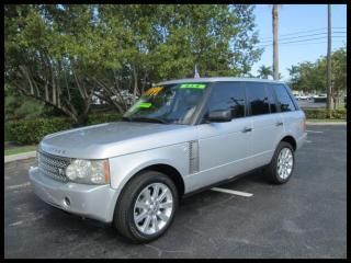 2006 land rover range rover 4dr wgn sc moonroof navigation supercharged ! ! !