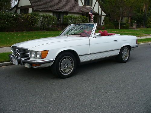 Gorgeous california 450sl  rare color combo  73,000 miles  full service history