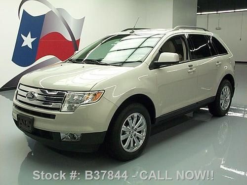 2007 ford edge sel plus awd htd leather park assist 89k texas direct auto