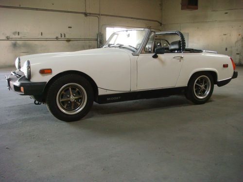 1978 mg midget, 53,000 orig. miles california car, triumph austin jaguar