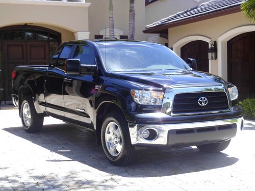 2007 toyota tundra tdr sr5 5.7l v8 double cab*1 fl owner *low miles*mint!