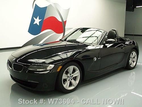 2007 bmw z4 3.0i roadster sport auto htd leather 69k mi texas direct auto