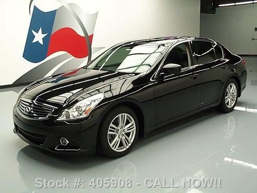 2010 infiniti g37journey sedan sunroof rear ca, 65k mi texas direct auto