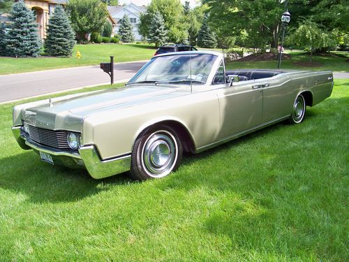 1967 lincoln continental convertible rare 1 0f 1 marti report documented!