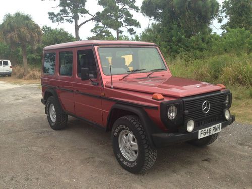 1988 mercedes benz 4 door auto 6 cyl g-class ge280 g-wagon 40,250k no reserve