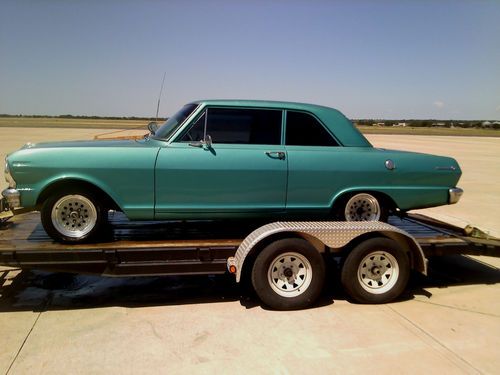 1965 chevy ii nova, 2 door, 6 cyl, automatic