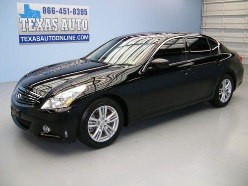 We finance!!!  2010 infiniti g37 journey roof nav heated leather bose texas auto