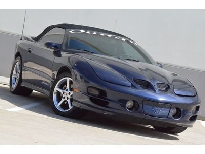 2000 pontiac firehawk convertible 6spd top loaded clean hwy miles $499 ship