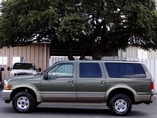 2001 green limited 7.3l v8 4x4 power stroke diesel leather ltd third row cruise