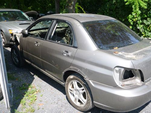 2006 Subaru Impreza WRx STi Bare Rolling Chassis, image 5