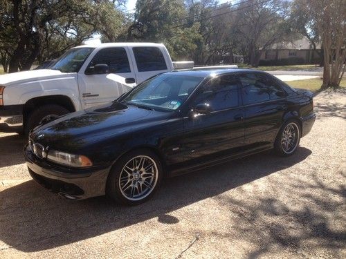 2002 bmw m5, black on black e39 5.0 400hp