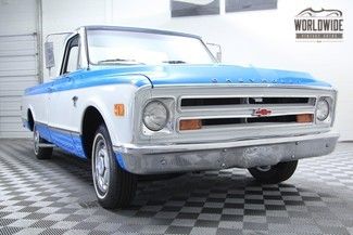 1968 white 350 v8 4 speed! frame off restoration.