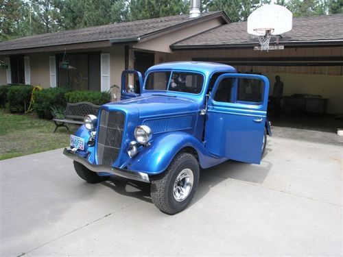 Fully custom 1937 ford pickup, 302 mustang engine, 4x4 frame, one of a kind