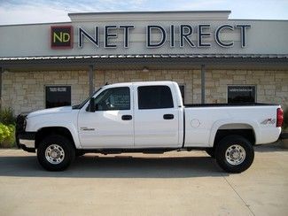 06 4wd crew cab htd lthr duramax new tires 1 owner net direct auto sales texas