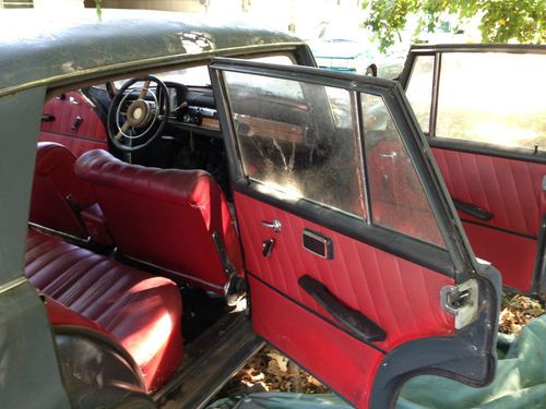 1960 Mercedes-Benz 190 D,  All orignial, Clear Title grey leather interior rare, image 7