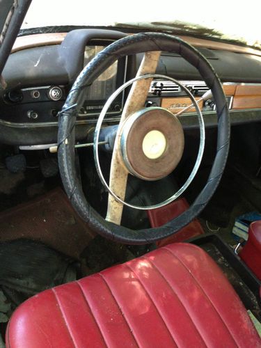 1960 Mercedes-Benz 190 D,  All orignial, Clear Title grey leather interior rare, image 11