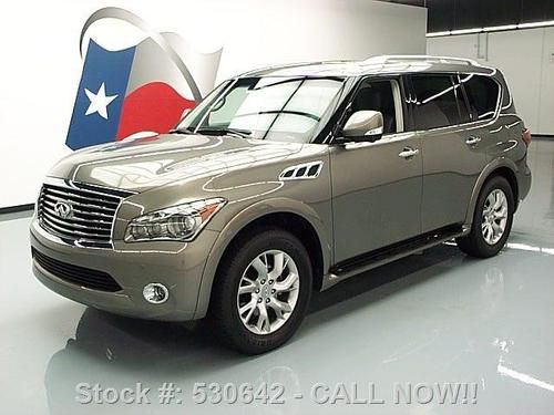 2013 infiniti qx56 sunroof nav rear cam 20" wheels 17k texas direct auto