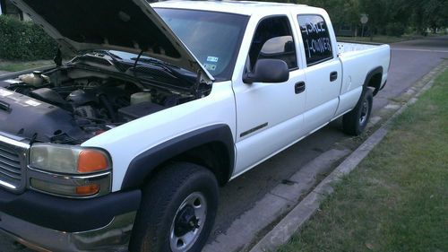 2001 gmc sierra 2500hd crew cab 4x2 longbed