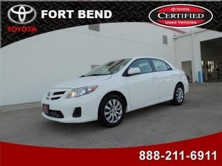 2012 toyota corolla 4dr auto le abs bluetooth cruise cd mp3 certified