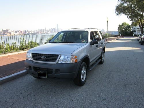 2004 ford explorer 4wd xls - 50k miles - silver - new jersey