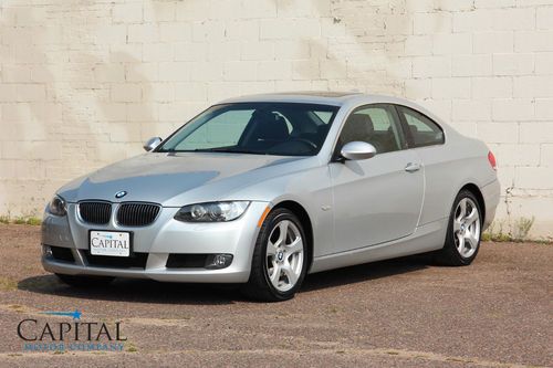 Immaculate low mile 07 328ix coupe! heated seats! better than 325xi g35x or a5