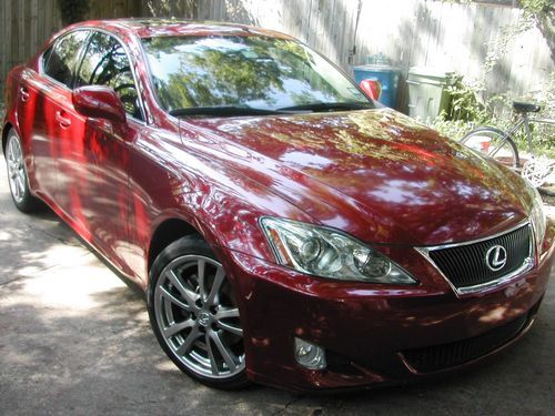 2008 lexus is250 base sedan 4-door 2.5l