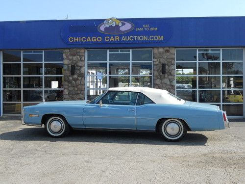 1975 cadillac eldorado base convertible 2-door 8.2l