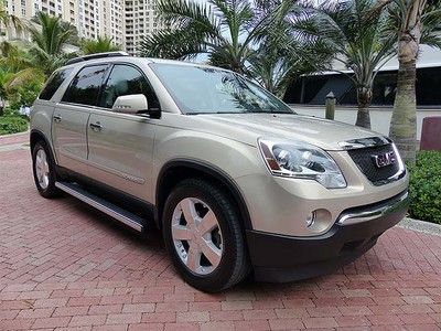 Fully loaded 2007 acadia awd slt2 - 1 owner well maintained florida car