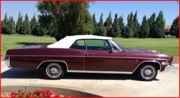 66 chevrolet impala convertible leather interior collector owned