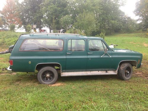 1978 chevy suburban 4x4 350 4 speed manual