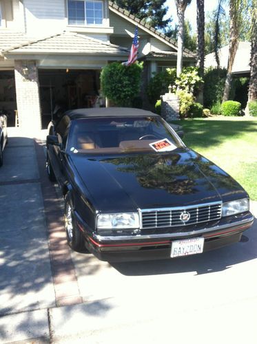 1988 cadillac allante base convertible 2-door 4.1l