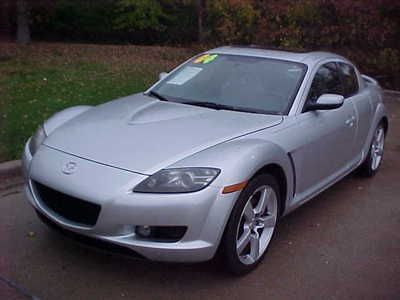 04 rx8 gt 6 speed manual heated leather seats rwd premium sound 4dr 115k miles