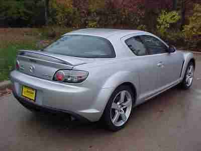04 RX8 GT 6 Speed Manual Heated Leather Seats RWD Premium Sound 4Dr 115K Miles, image 4