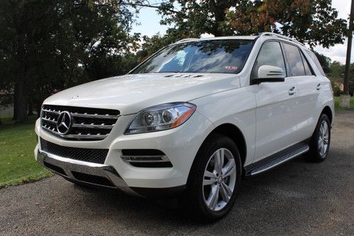 Ml350 bluetec 4matic~1-owner~navi~camera~4,643 miles!!~mint!!~30pics~must c