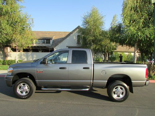 2007 dodge ram 2500 5.9l diesel 4x4 quad cab pickup truck, best deal, look!!!!!!