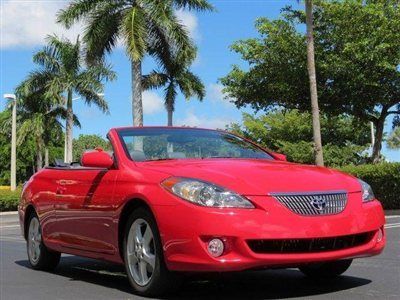 2005 toyota solara sle v6 conv-only 24,045 orig miles-florida car-no reserve