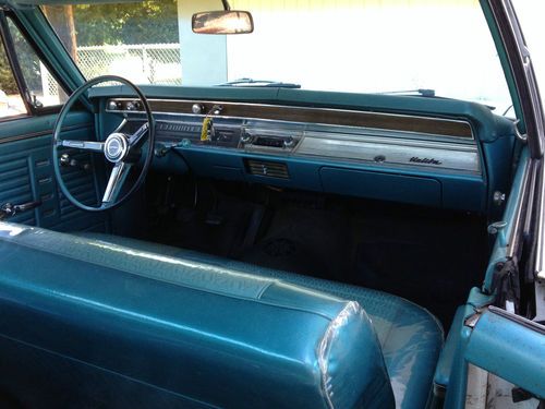 1967 CHEVELLE MALIBU HARDTOP RARE 4 DOOR MANUAL TRANSMISSION ONLY 2,650 PRODUCED, image 4