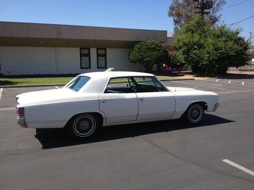 1967 CHEVELLE MALIBU HARDTOP RARE 4 DOOR MANUAL TRANSMISSION ONLY 2,650 PRODUCED, image 8