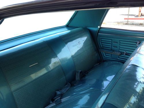 1967 CHEVELLE MALIBU HARDTOP RARE 4 DOOR MANUAL TRANSMISSION ONLY 2,650 PRODUCED, image 11