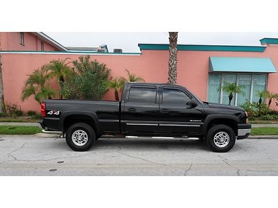 2007 chevy 2500 hd lt, crew cab, 6.0l v8, 4x4,  black exterior