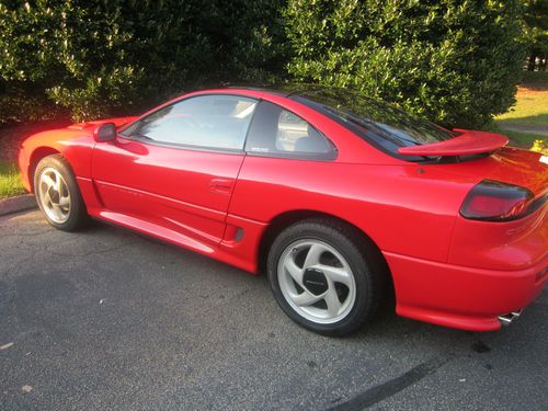 1992 dodge stealth r/t twin-turbo red hatchback 2-door 3.0l