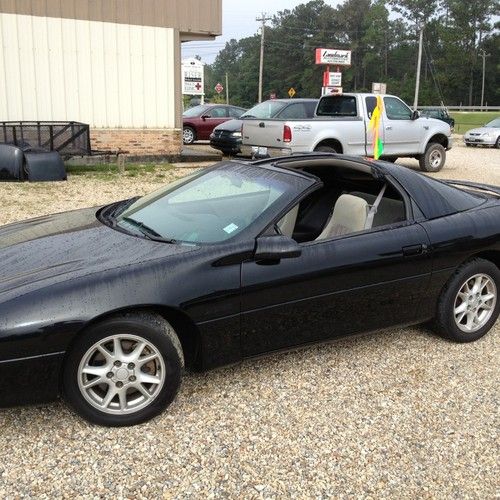 2002 chevrolet camaro z28 35th anniversary edition black w/ t-tops- great cond.