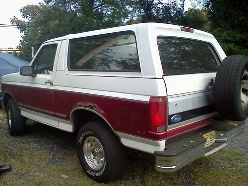 1994 ford bronco 4x4 5.0 automatic iced cold air condition
